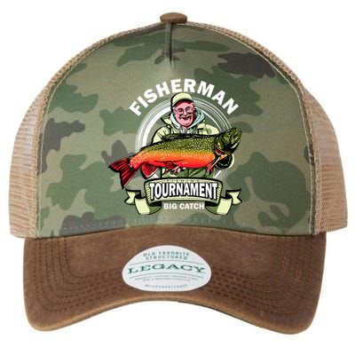 Fishing Tournament Big Catch Legacy Tie Dye Trucker Hat