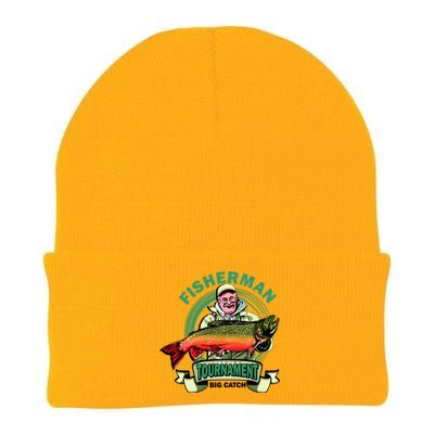 Fishing Tournament Big Catch Knit Cap Winter Beanie