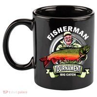 Fishing Tournament Big Catch 11oz C Handle Ceramic Mug