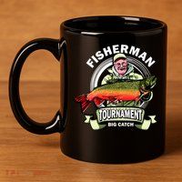 Fishing Tournament Big Catch 11oz C Handle Ceramic Mug