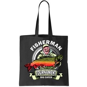 Fishing Tournament Big Catch Tote Bag