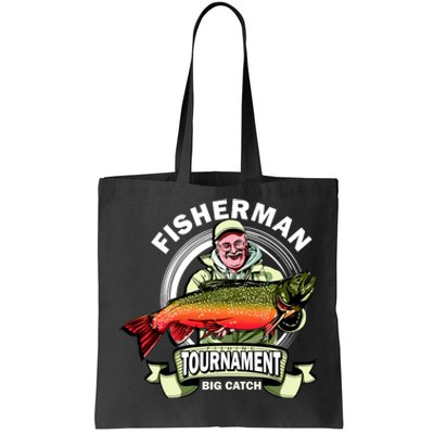 Fishing Tournament Big Catch Tote Bag