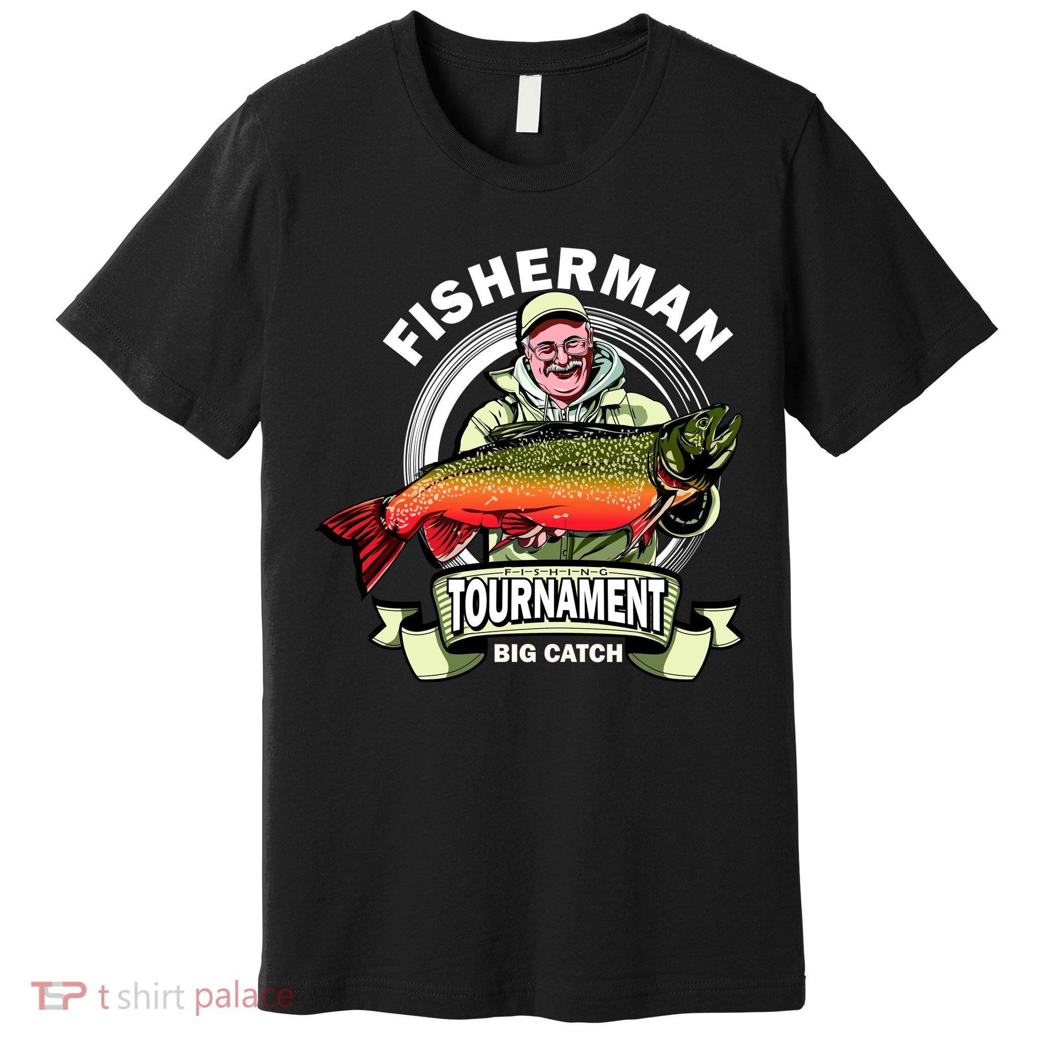 Fishing Tournament Big Catch Premium T-Shirt