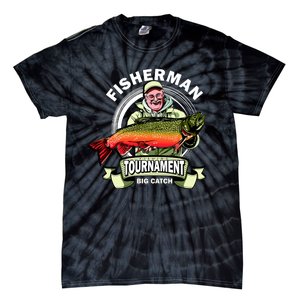 Fishing Tournament Big Catch Tie-Dye T-Shirt