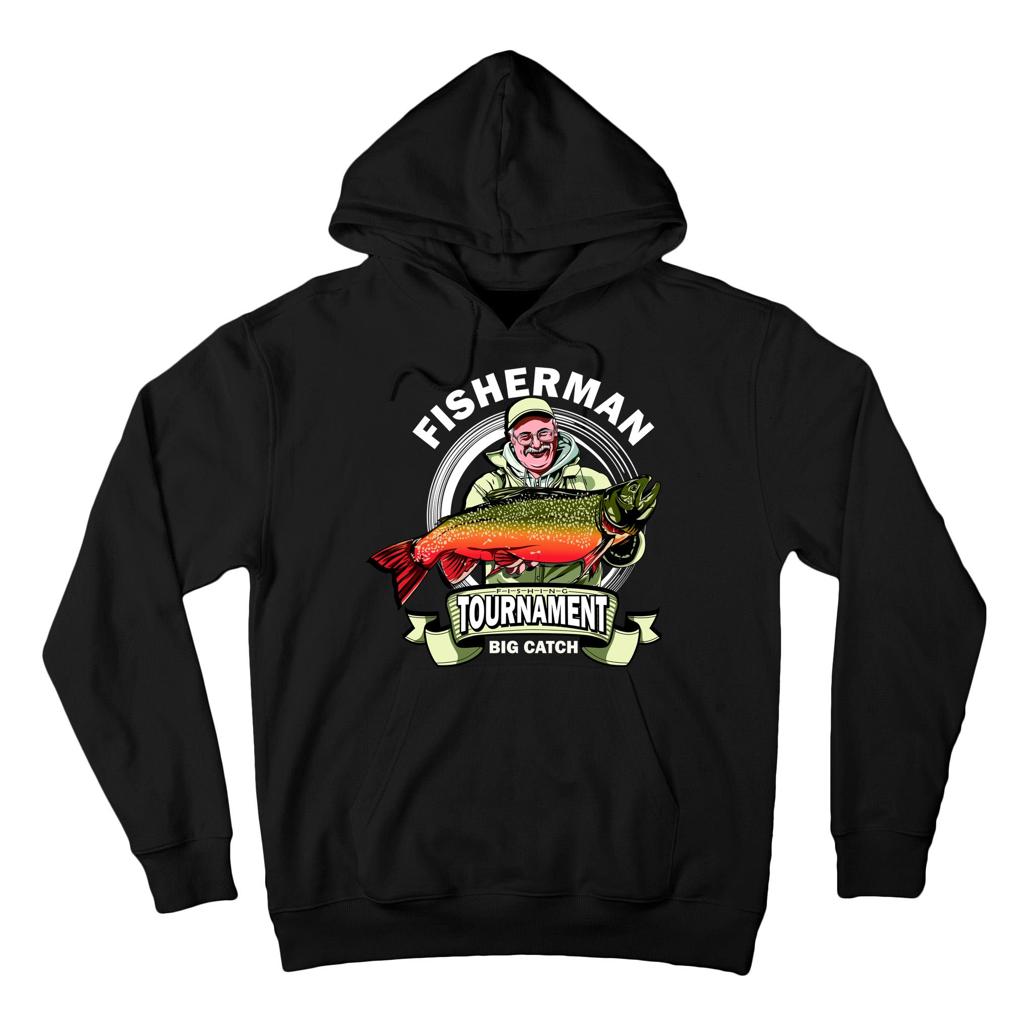 Fishing Tournament Big Catch Tall Hoodie