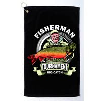 Fishing Tournament Big Catch Golf Towel