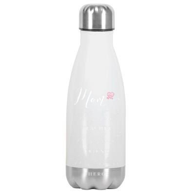 First Teacher Best Friend Forever Hero Mothers Day Birthday Gift Stainless Steel Insulated Water Bottle