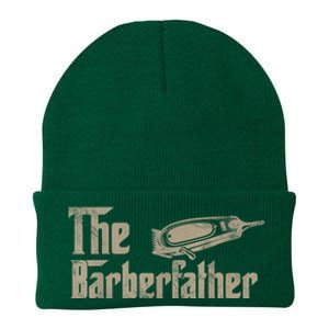 Funny The Barber Father Halloween Christmas Barber Knit Cap Winter Beanie