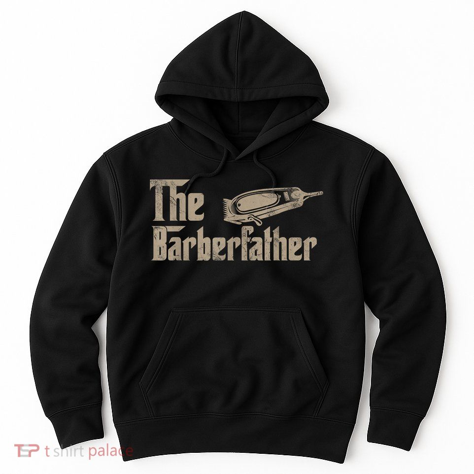 Funny The Barber Father Halloween Christmas Barber Hoodie