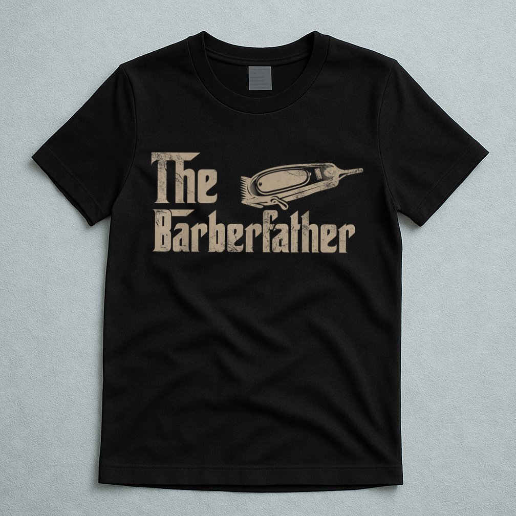Funny The Barber Father Halloween Christmas Barber T-Shirt