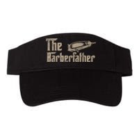 Funny The Barber Father Halloween Christmas Barber Valucap Bio-Washed Visor