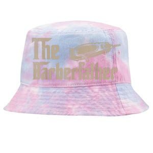 Funny The Barber Father Halloween Christmas Barber Tie-Dyed Bucket Hat