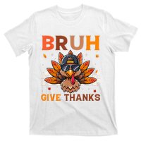 Funny Turkey Bruh Meme Thanksgiving T-Shirt