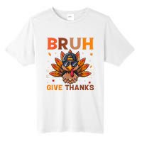 Funny Turkey Bruh Meme Thanksgiving Tall Fusion ChromaSoft Performance T-Shirt