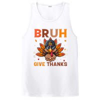 Funny Turkey Bruh Meme Thanksgiving PosiCharge Competitor Tank