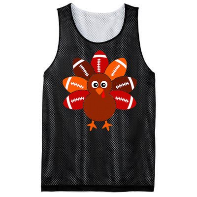 Football Turkey Balls Thanksgiving Mesh Reversible Basketball Jersey Tank