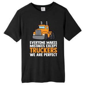 Funny Trucker Big Rig Semi Trailer Truck Driver Cool Gift Tall Fusion ChromaSoft Performance T-Shirt