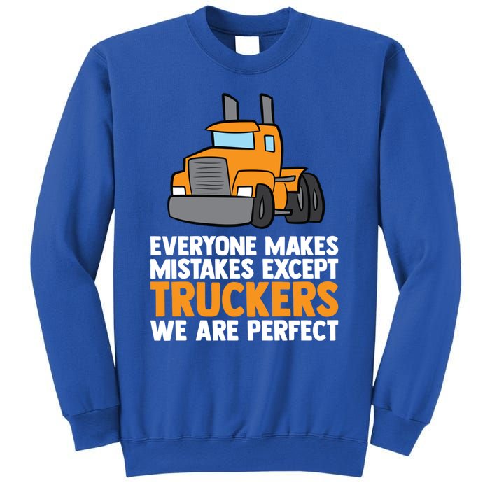 Funny Trucker Big Rig Semi Trailer Truck Driver Cool Gift Sweatshirt