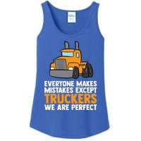 Funny Trucker Big Rig Semi Trailer Truck Driver Cool Gift Ladies Essential Tank