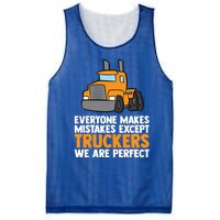 Funny Trucker Big Rig Semi Trailer Truck Driver Cool Gift Mesh Reversible Basketball Jersey Tank