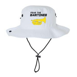 Fear The Baritones Marching Band Funny Marching Baritone Legacy Cool Fit Booney Bucket Hat