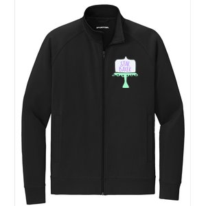 For The Baking Fan Stretch Full-Zip Cadet Jacket