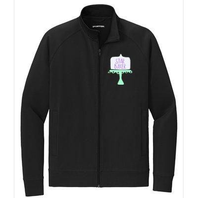 For The Baking Fan Stretch Full-Zip Cadet Jacket