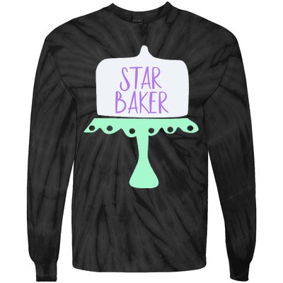 For The Baking Fan Tie-Dye Long Sleeve Shirt