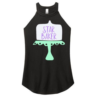 For The Baking Fan Women’s Perfect Tri Rocker Tank