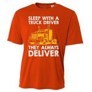 Funny Trucker Big Rig Semi Trailer Truck Driver Cute Gift Cooling Performance Crew T-Shirt