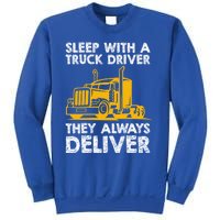 Funny Trucker Big Rig Semi Trailer Truck Driver Cute Gift Sweatshirt