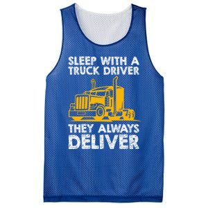 Funny Trucker Big Rig Semi Trailer Truck Driver Cute Gift Mesh Reversible Basketball Jersey Tank