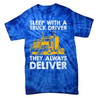 Funny Trucker Big Rig Semi Trailer Truck Driver Cute Gift Tie-Dye T-Shirt