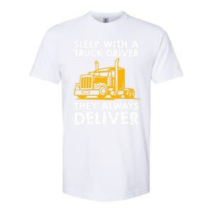 Funny Trucker Big Rig Semi Trailer Truck Driver Cute Gift Softstyle CVC T-Shirt