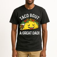 Funny Taco Bout A Great Dad Pun Tee for Taco Lovers Tall T-Shirt
