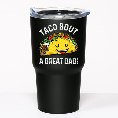 Funny Taco Bout A Great Dad Pun Tee for Taco Lovers Tumbler
