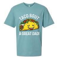 Funny Taco Bout A Great Dad Pun Tee for Taco Lovers Sueded Cloud Jersey T-Shirt