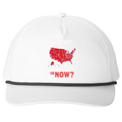 Funny Trump Better Coverage Than 5g Can You Hear Us Now Snapback Five-Panel Rope Hat