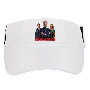 Funny The Biden Crime Family Anti Biden Liberals Democrats Adult Drive Performance Visor