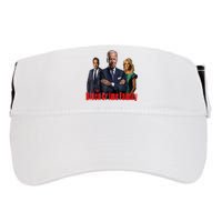 Funny The Biden Crime Family Anti Biden Liberals Democrats Adult Drive Performance Visor