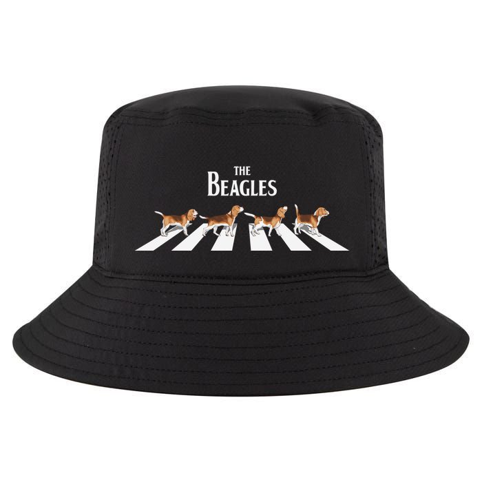 Funny The Beagles Album Spoof Cool Comfort Performance Bucket Hat