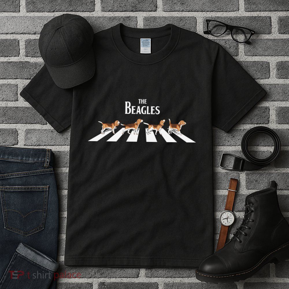 Funny The Beagles Album Spoof Tall T-Shirt