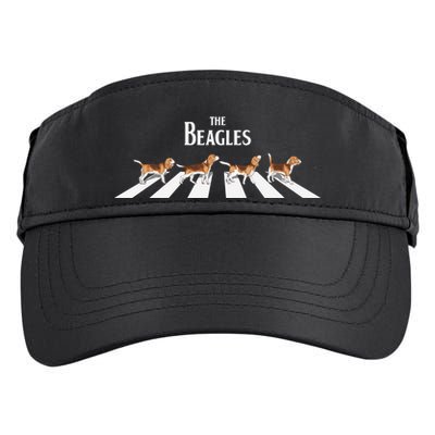 Funny The Beagles Album Spoof Adult Drive Performance Visor