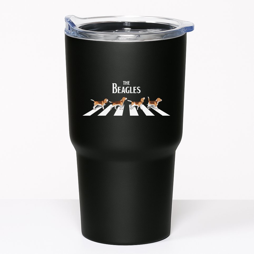 Funny The Beagles Album Spoof Tumbler
