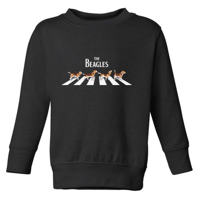 Funny The Beagles Album Spoof Toddler Sweatshirt