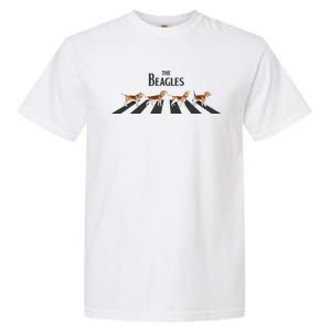 Funny The Beagles Album Spoof Garment-Dyed Heavyweight T-Shirt