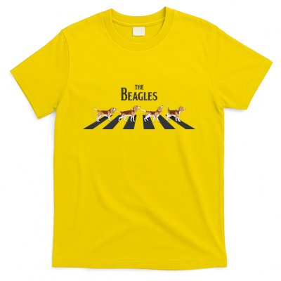 Funny The Beagles Album Spoof T-Shirt