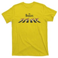 Funny The Beagles Album Spoof T-Shirt