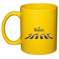 Funny The Beagles Album Spoof 11oz C Handle Ceramic Mug