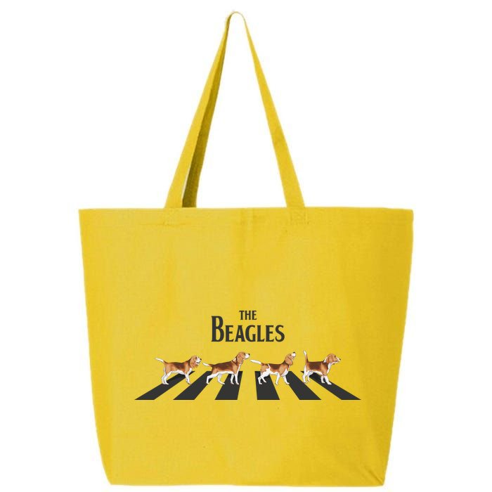 Funny The Beagles Album Spoof 25L Jumbo Tote